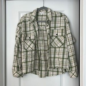 BP cropped flannel
